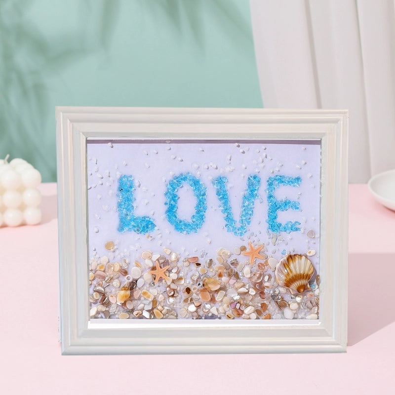 Kids DIY Resin Art Kit Starfish Seahorse Ocean Wave Craft Set|Kids Creative Craft Kits