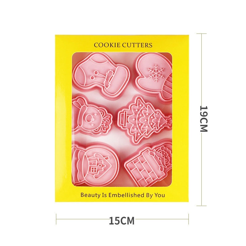 Holiday Cartoon Kitchen Mold Set 6pcs|Kitchen Accessories