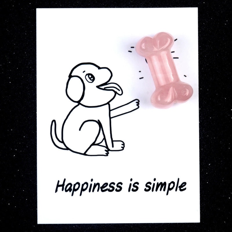 Minimalist Dog Bone Agate Pendant Unisex Jewelry Natural Stone Gemstone Accessories|Jewelry & Accessories