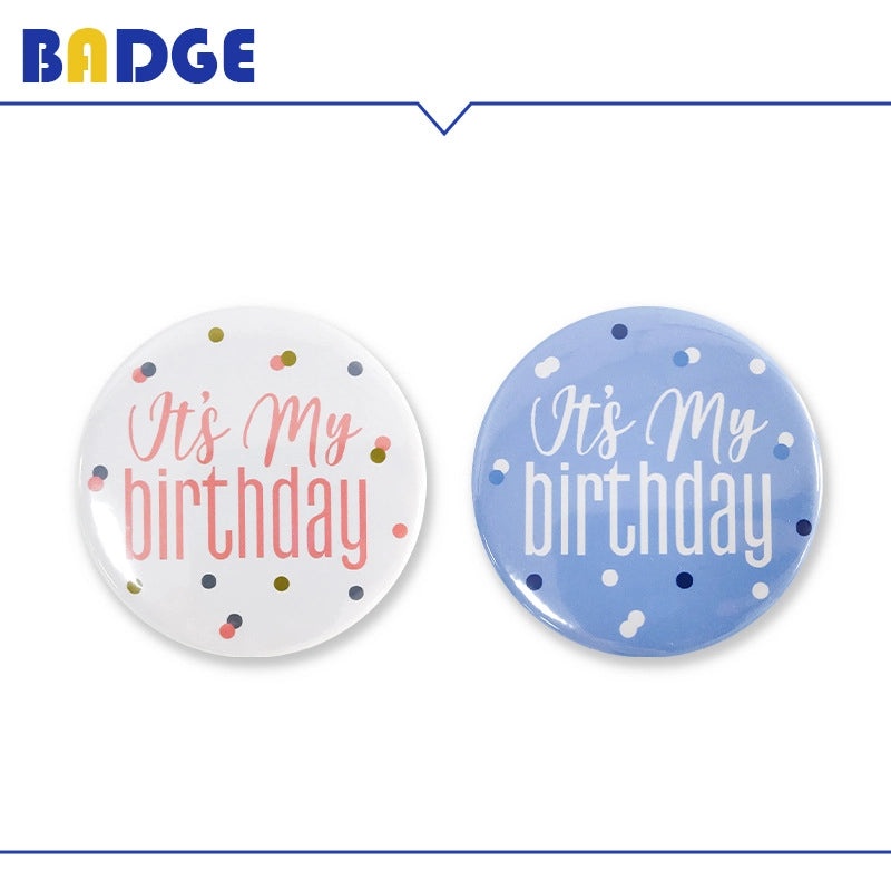 Minimalist Alphabet Iron Pin Single Piece||Brooches & Pins