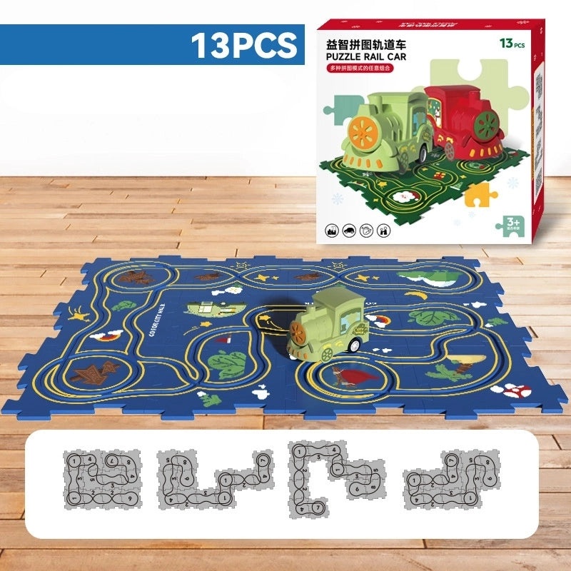 Christmas Tree and Snowman Puzzle Toys | Holiday Decorations