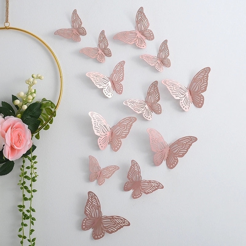 Charming Butterfly Paper Wall Decals for Home Decor|Wall Stickers