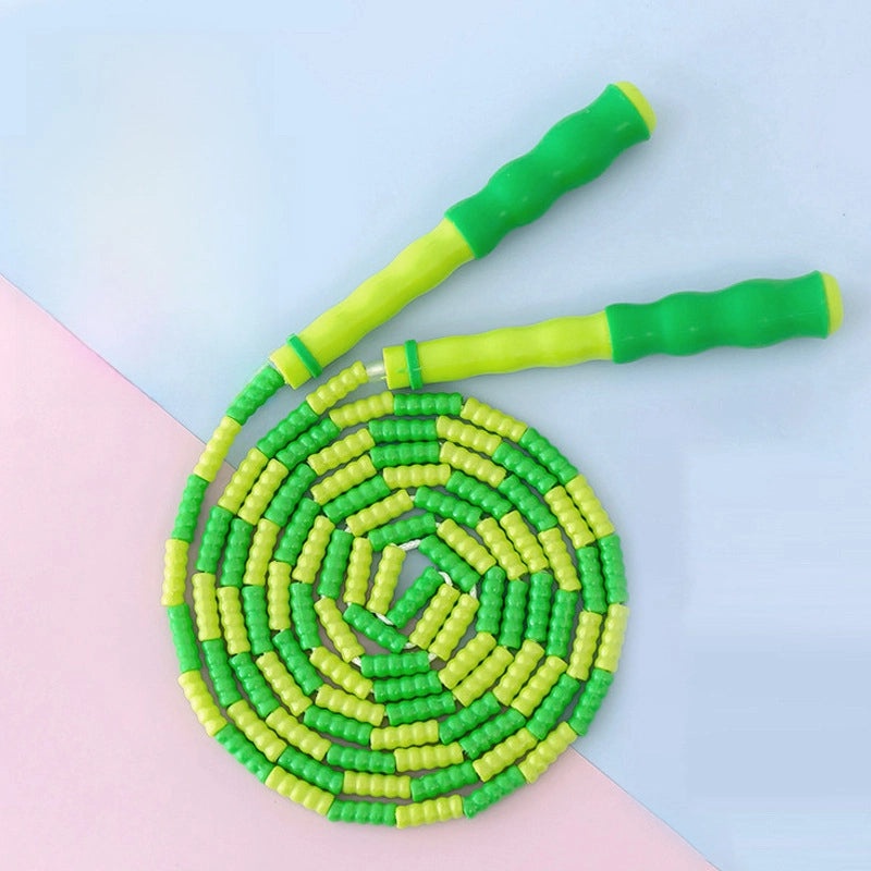 儿童专用运动竹制跳绳 高考小学生幼儿园适用|运动健身器材