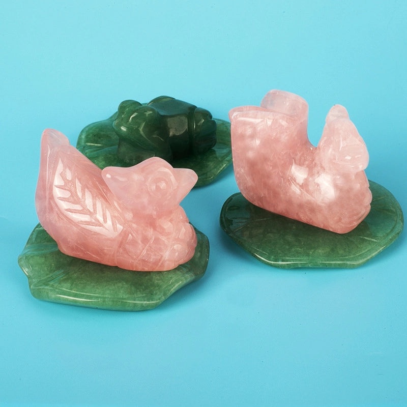 Minimalist Animal Gemstone Crystal Ornaments for Home Decor|Home & Living Decorations