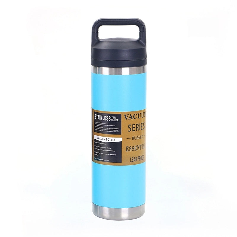 304 Stainless Steel Insulated Sports Water Bottle Portable Double-layer Vacuum Camping Flask|Outdoor Gear