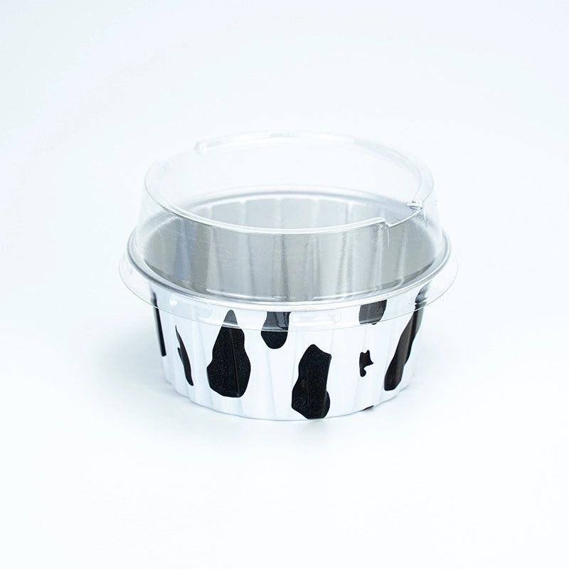 Aluminum Foil Baking Cups for Air Fryer Pudding Cake Molds Round Disposable Cake Bowls|Bakeware & Cooking Accessories