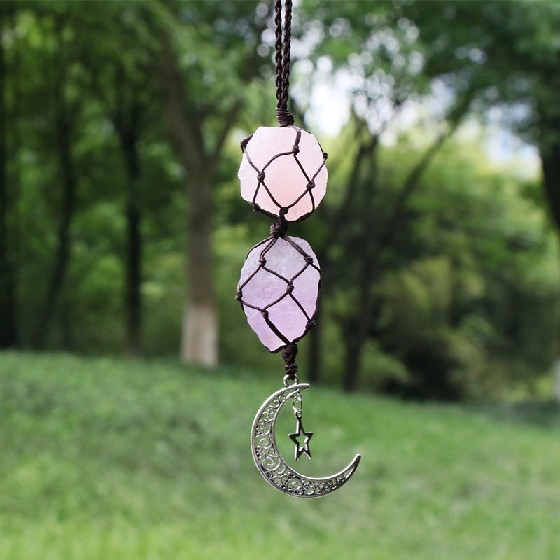 Elegant Moonstone Pendant Natural Gemstone Jewelry | Accessories