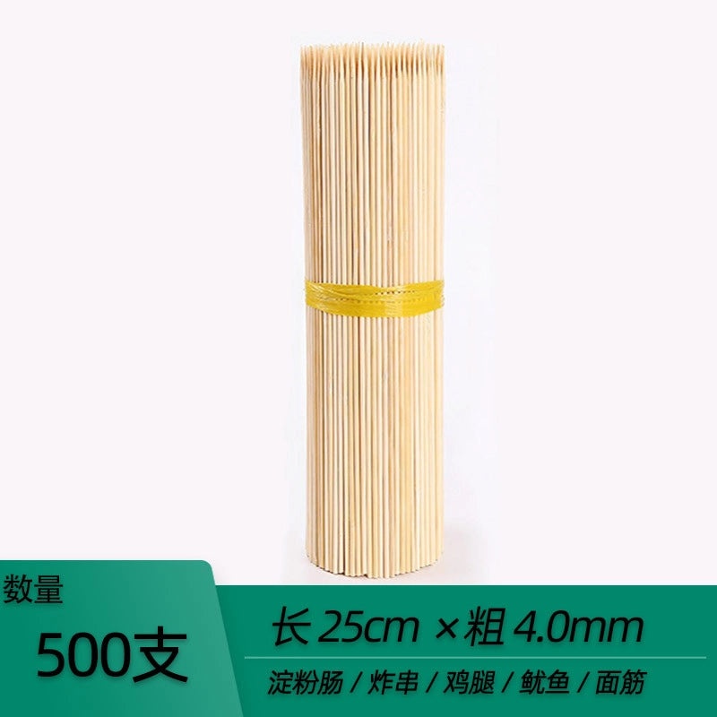 Disposable Bamboo Skewers for BBQ Grilled Meat and Fruits | Kitchen & Dining Accessories
