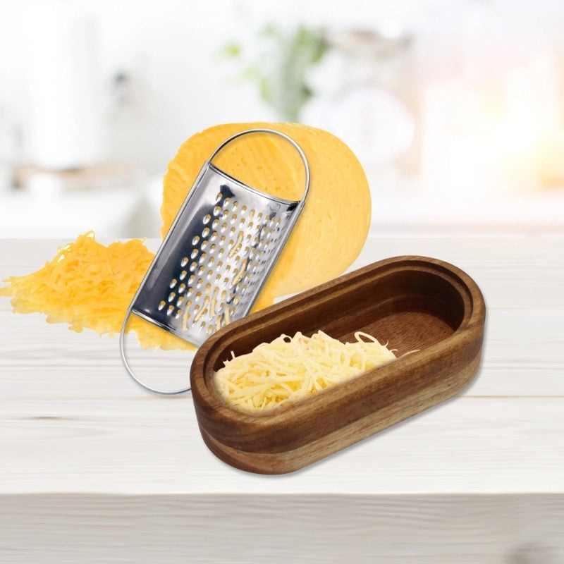 Stainless Steel Acacia Cheese Grater Box Shredder for Kitchen|Kitchen Tools & Gadgets