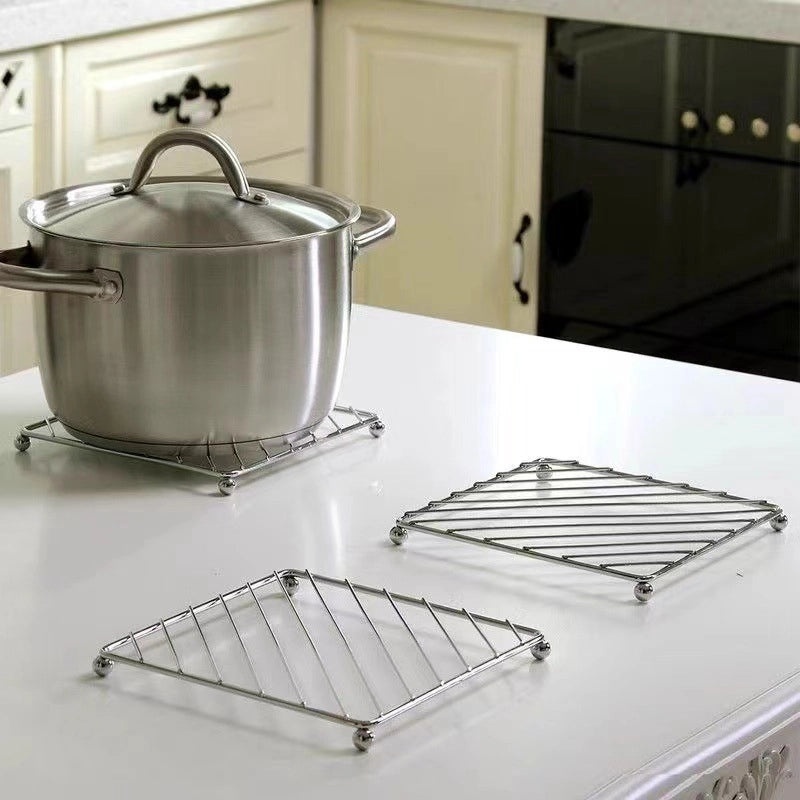 Casual Round and Square Iron Placemat 1 Piece|Home Dining Table Accessories