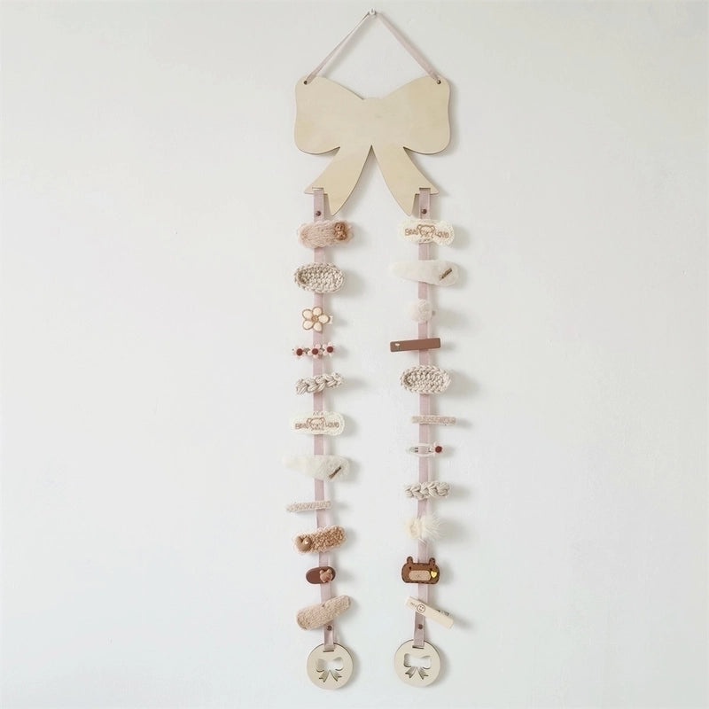 Nordic Bow Knot Wooden Pendant Decorative Ornament|Home Decor