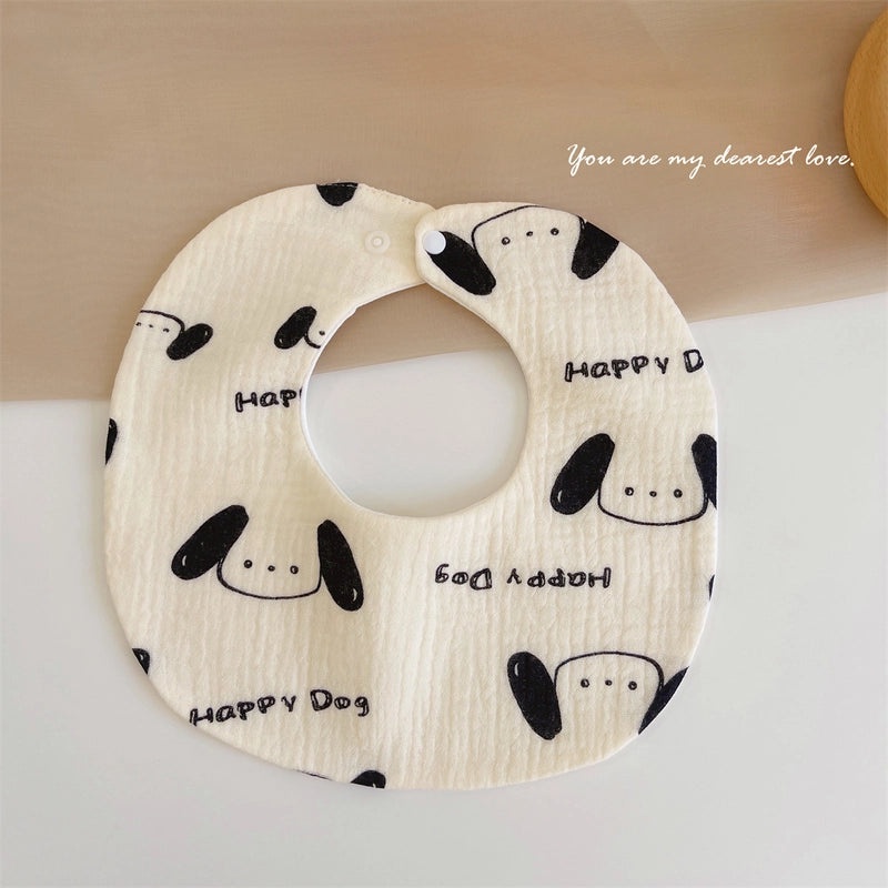 Baby Soft Cotton Gauze Newborn Bib Waterproof Absorbent Scarf for Autumn Winter|Baby & Kids Accessories