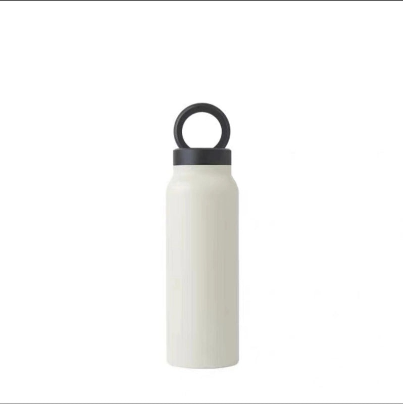 Solid Color 201 & 304 Stainless Steel Water Bottle for Casual Vacation Use 1 Piece | Travel Accessories