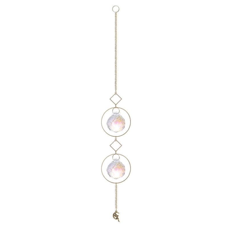 Elegant White Moon Crystal Necklace Pendant|Jewelry & Accessories