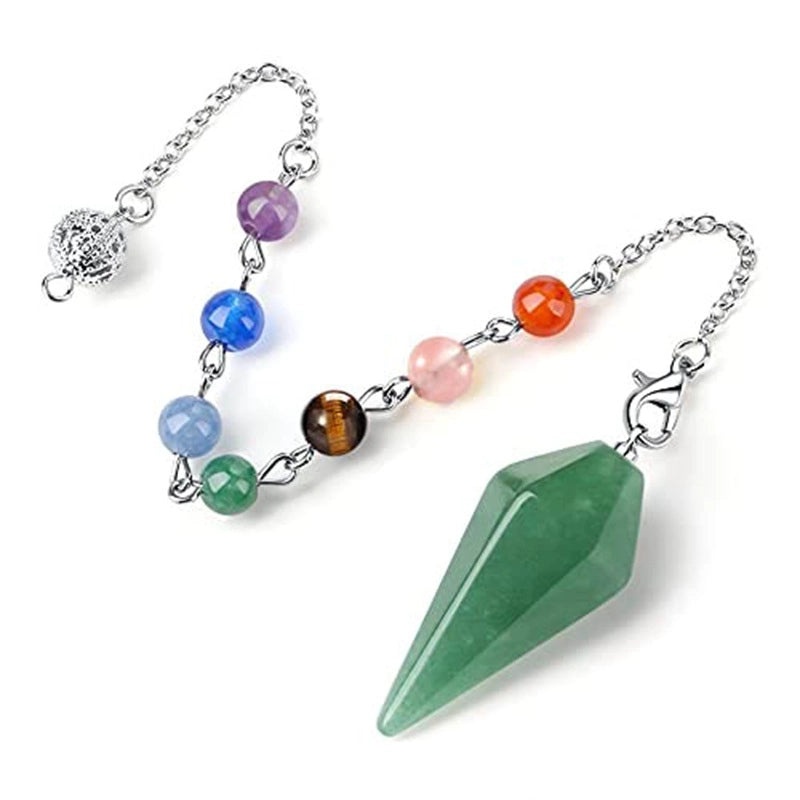 Minimalist Geometric Natural Stone Crystal Suncatcher Wind Chime for Home Decor|Home Decor & Accessories