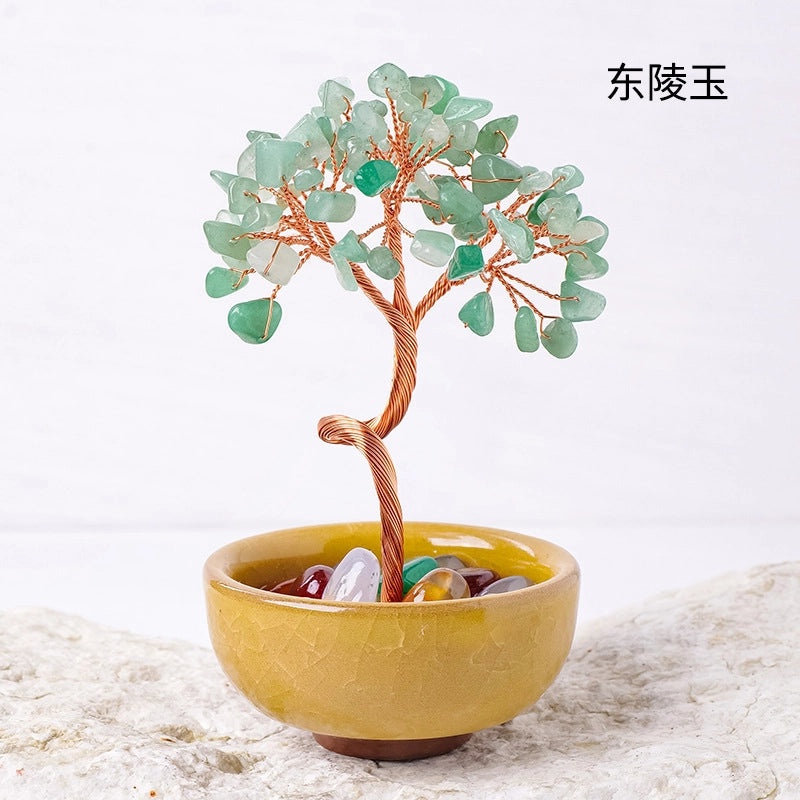 Minimalist Tree Crystal Ornament Decorative Artificial Home Accessories|Home Decor