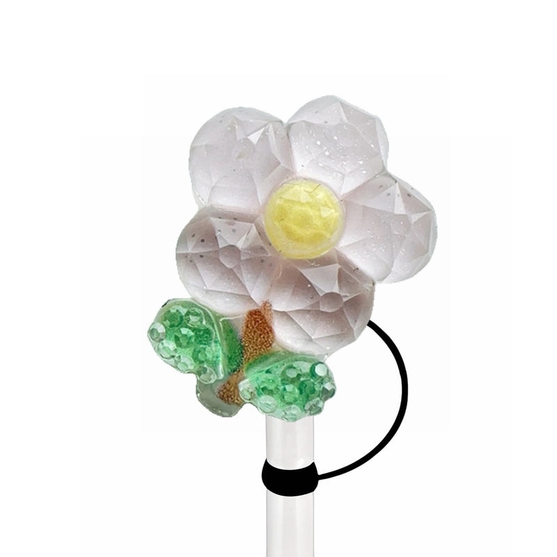 Elegant Casual Animal Flower Resin Straw Decorative Cap for Women|Fashion Accessories