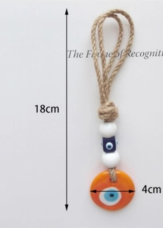 Vintage Devil's Eye Glass Pendant Wall Hanging | Home Decor & Wall Art