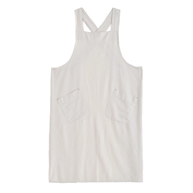 Japanese Linen Washed Apron Set for Men and Women | Home & Garden Aprons