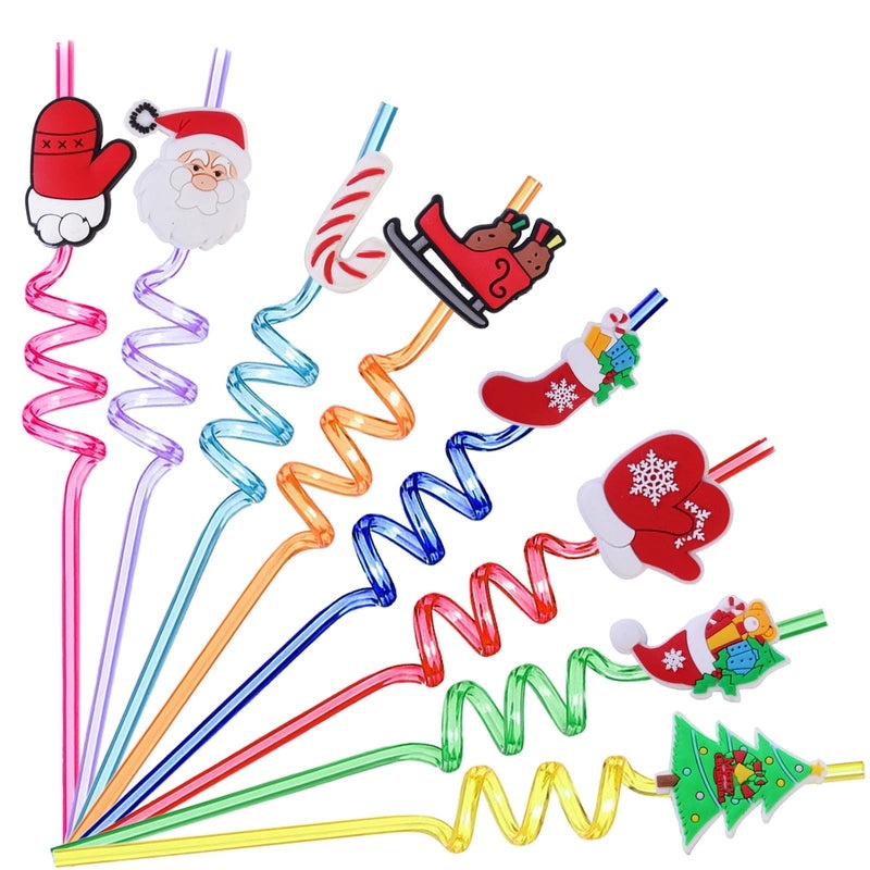 Santa Claus Christmas Party Favors Cute Plastic Decorations Holiday Festival Supplies|Party Supplies