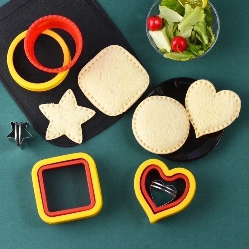 Casual Cartoon Kitchen Molds Set Stainless Steel and Plastic | Kitchen Accessories