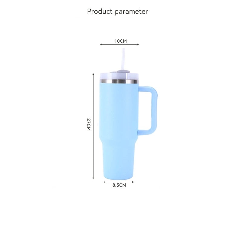 Solid Color 304/201 Stainless Steel Thermos Cup - Durable Casual Insulated Drinkware|Drinkware & Thermoses