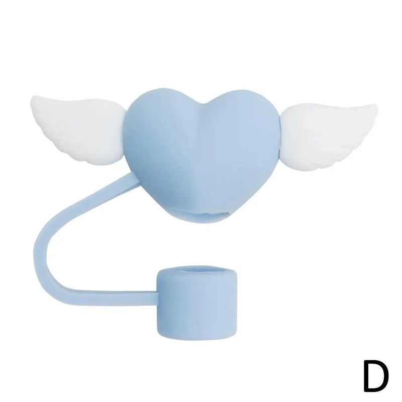 Multicolor Silica Gel Straw Cap for Drinks Casual Elegant Cute Design | Drink Accessories