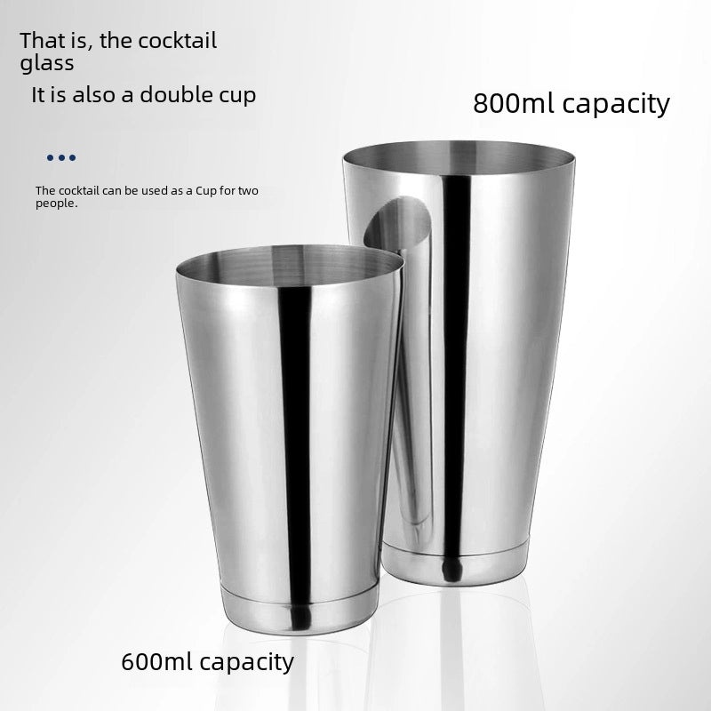 Stainless Steel Boston Shaker Cocktail Mixer TIN Cup Bartender Tools|Barware & Cocktail Accessories