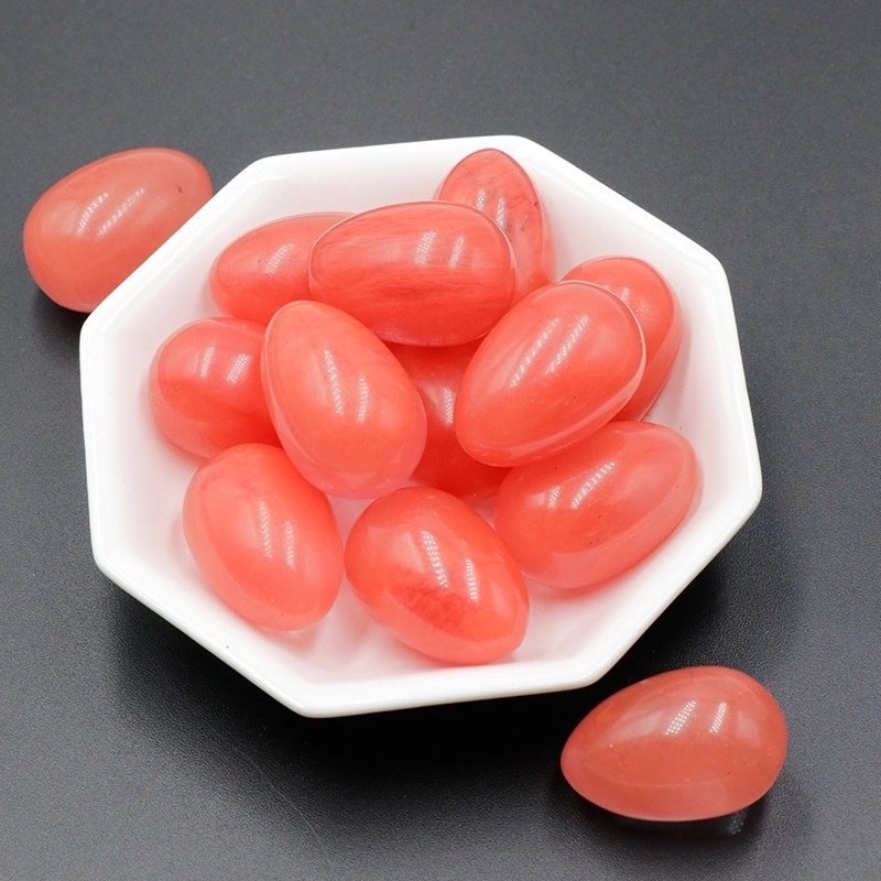 Natural 30mm Agate Egg Stone Semi-Precious Crystal Mineral Specimen|Semi-Precious Stones & Crystals