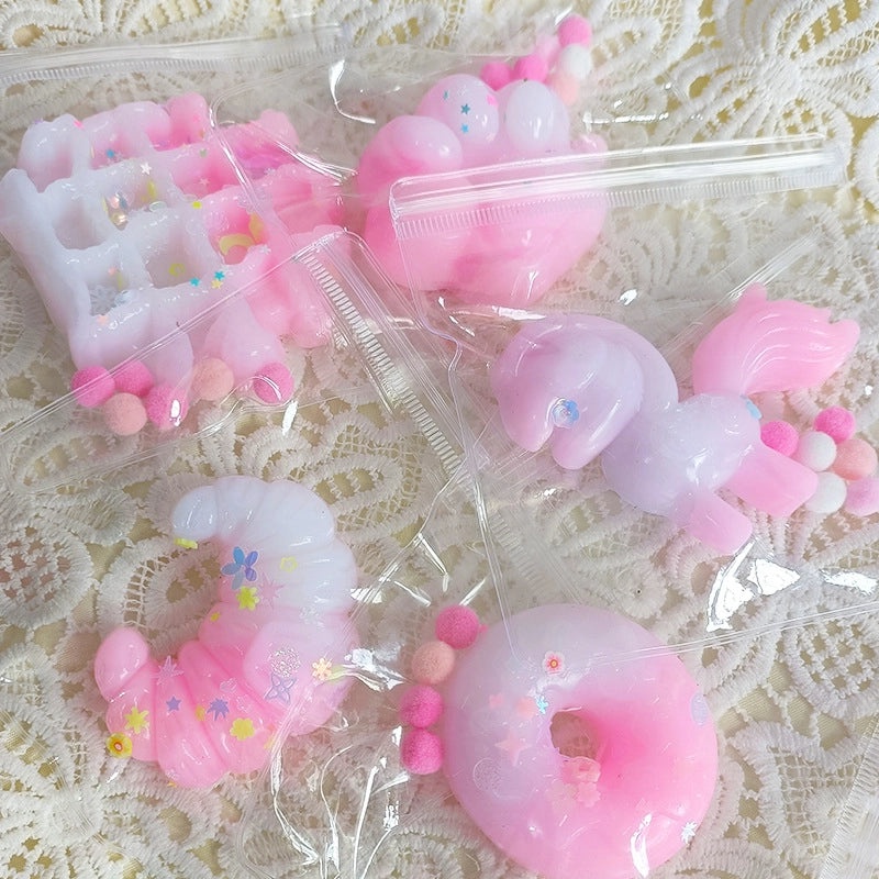 TPR Decompression Cat Claw & Waffle Toy Blind Bag | Stress Relief Toys