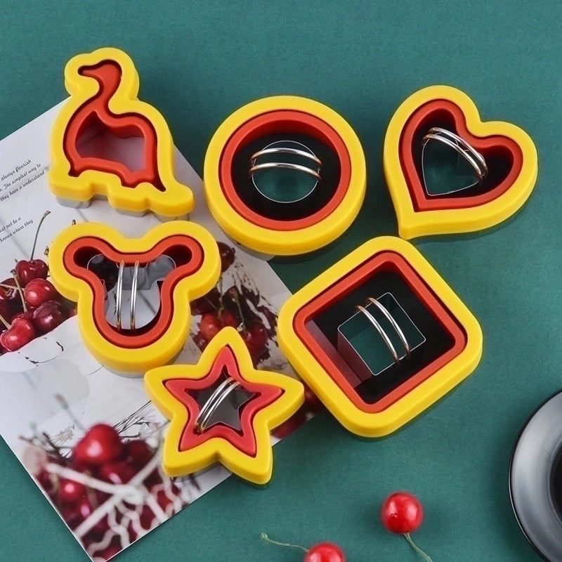 Casual Cartoon Kitchen Molds Set Stainless Steel and Plastic | Kitchen Accessories