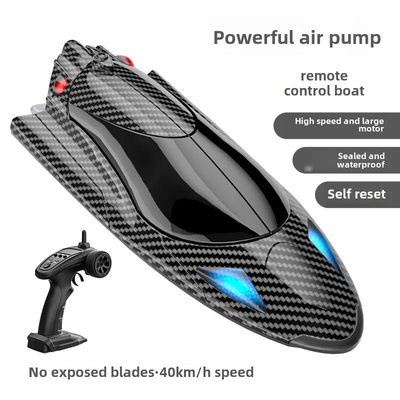 2.4G Remote Control Speedboat for Adults and Kids High-Speed Electric Racing Water Toy|Remote Control Toys