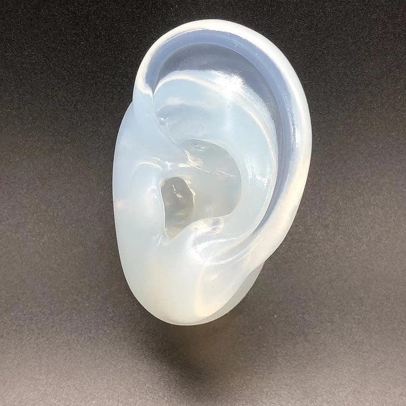 Soft Silicone Human Ear Model for Ear Cleaning Training and Medical Display|Medical Supplies