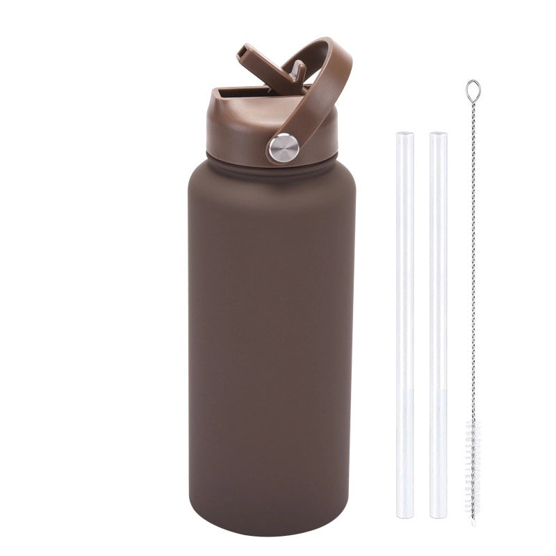 Insulated Stainless Steel Thermos Mug in Solid Colors for Everyday Use|Drinkware & Thermoses