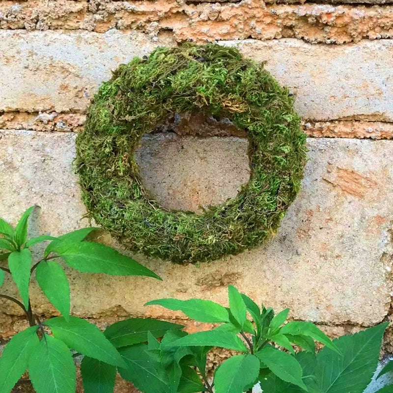 Handmade DIY Moss Wreath for Christmas Decoration | Home Decor