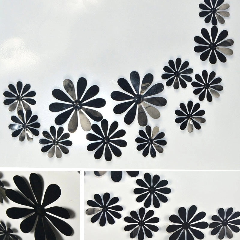 Butterfly and Flower PVC Wall Decal for Home Decor|Wall Stickers