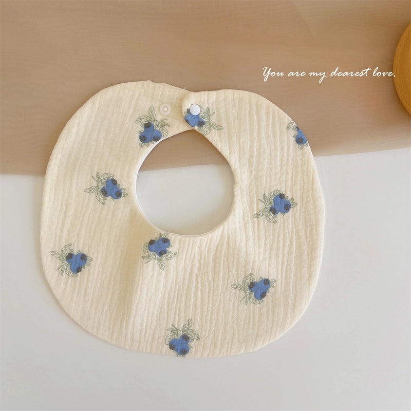 Baby Soft Cotton Gauze Newborn Bib Waterproof Absorbent Scarf for Autumn Winter|Baby & Kids Accessories