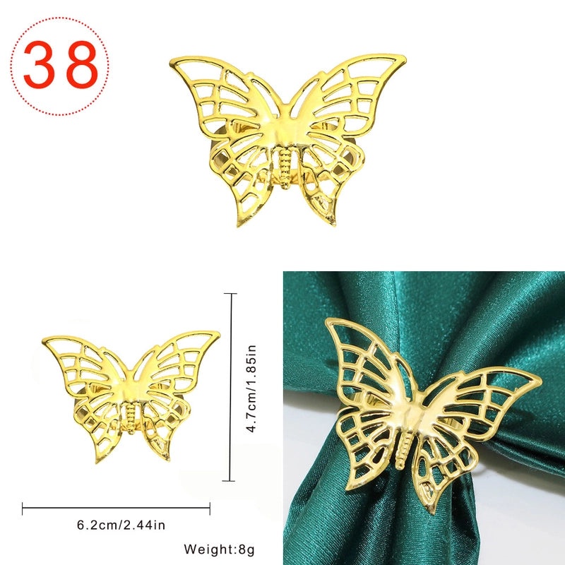 Stylish Geometric Metal Napkin Holder Single Piece|Home Decor & Kitchen Accessories