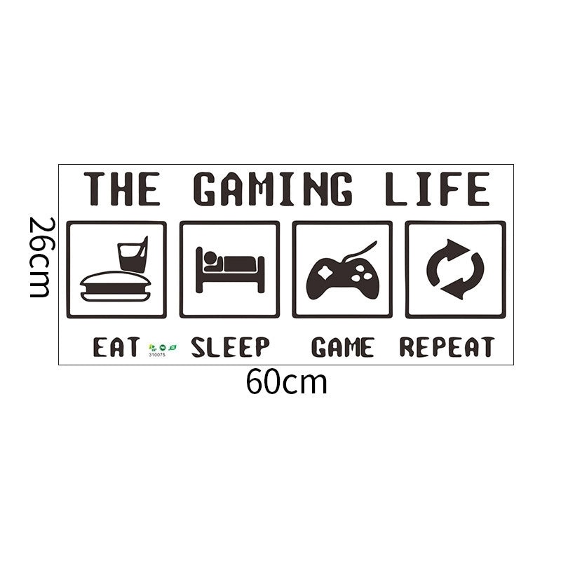 Gaming Console Wall Decals for Game Room Decor|Wall Art & Stickers
