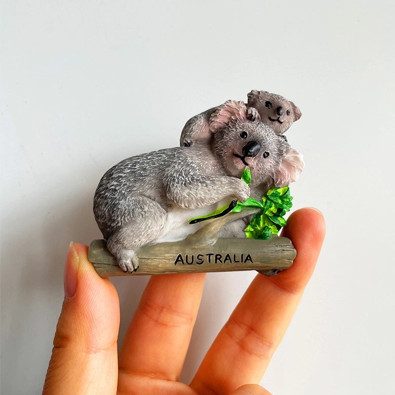 3D Travel Refrigerator Magnet Stickers Europe Cities Souvenirs Creative Tourist Gifts|Home Decor & Magnets