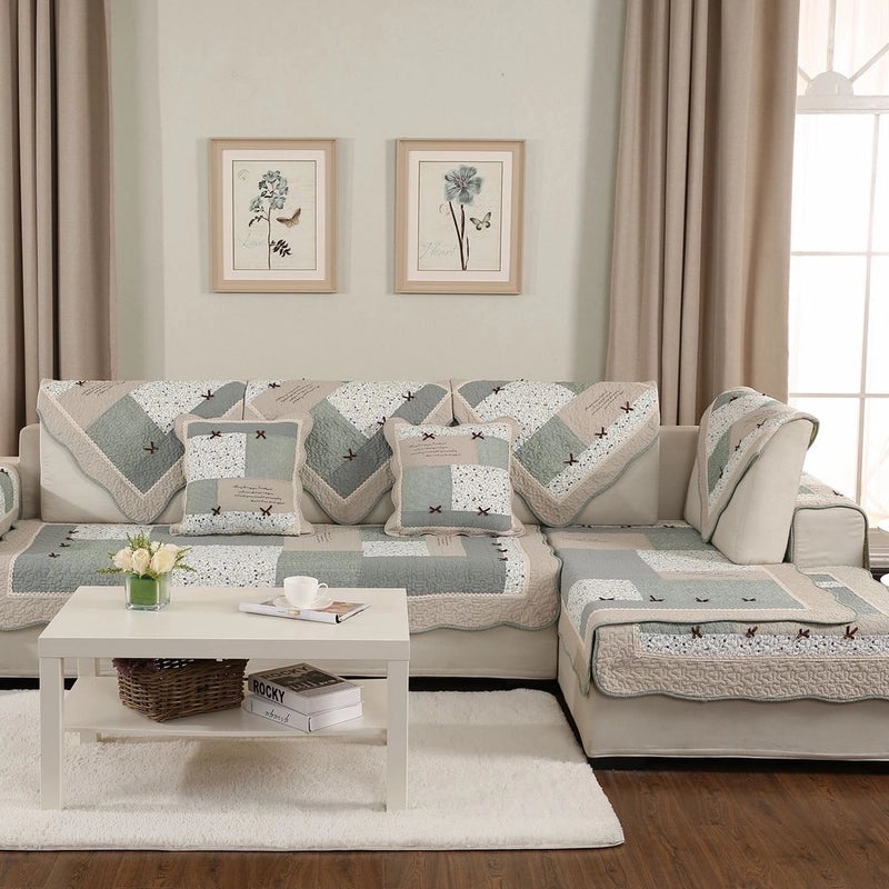 [Mileia] Cotton Bow Sofa Cushion Quilted Multi-function Cushion, Three Colors Available|Home Decor Cushions