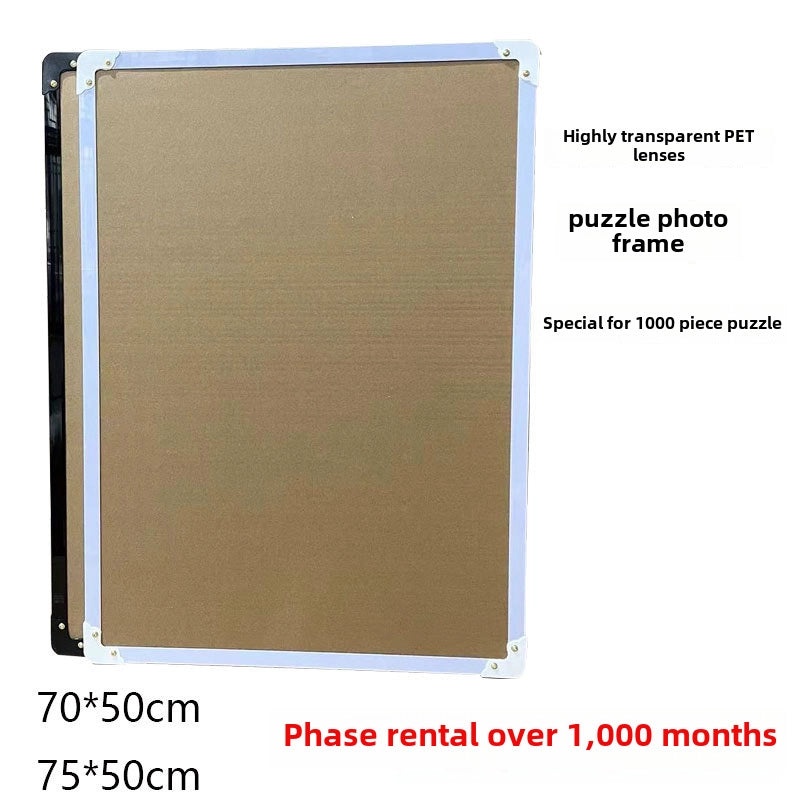 Large Jigsaw Puzzle Photo Frame 70x50cm for 500 & 1000 Pieces|Home Decor & Puzzle Accessories