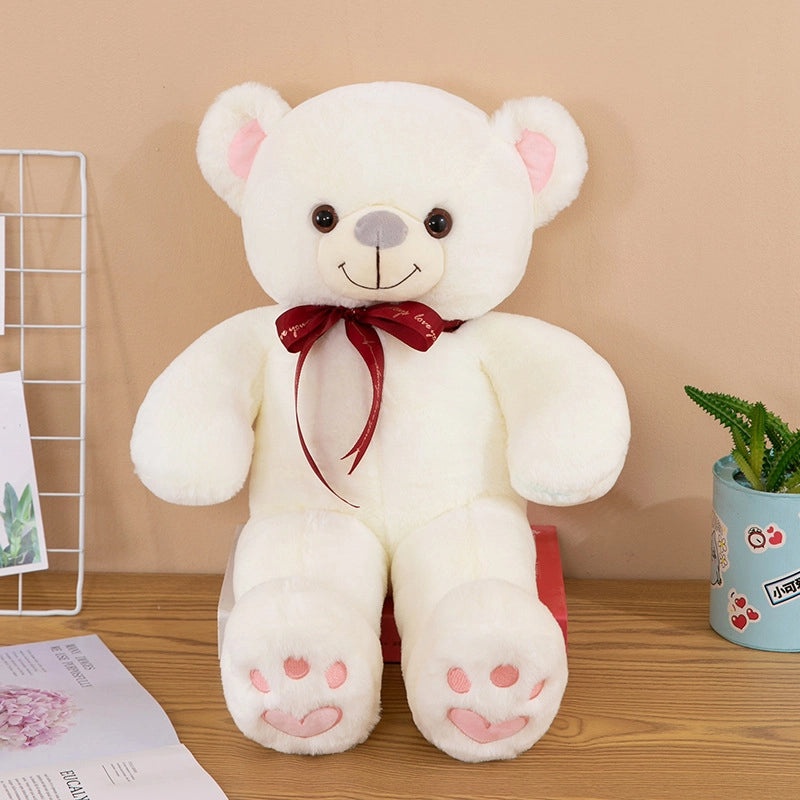 Valentine's Day Plush Bear Stuffed Toy with Soft PP Cotton Filling|Plush Toys & Stuffed Animals