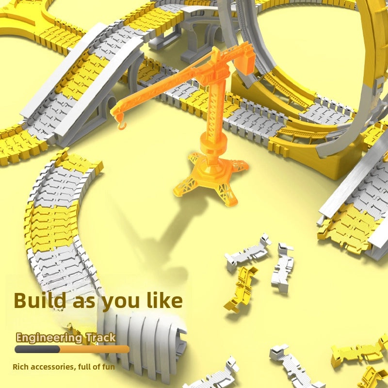 Explosions Kids Educational DIY Electric Rail Car Toy Stall | Educational Toys & DIY Kits