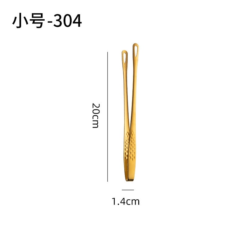 Korean Style 304 Stainless Steel Food Clips for Barbecue, Steak, Bread, Buffet | Kitchen Utensils & Gadgets