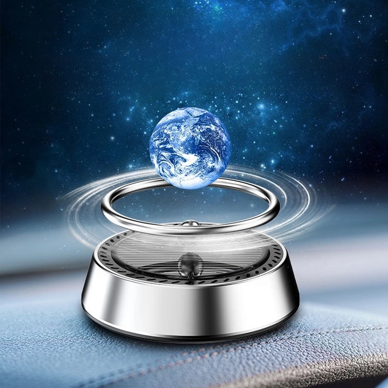 Solar Powered Car Air Freshener Hanging Ornament Long-Lasting Fragrance Odor Eliminator|Car Accessories