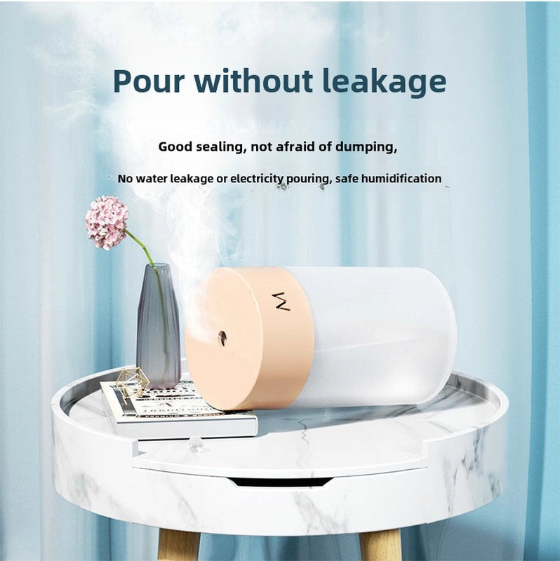 Portable USB Air Humidifier for Home and Car | Small Silent Moisturizer with Custom Logo Printing|Home Appliances