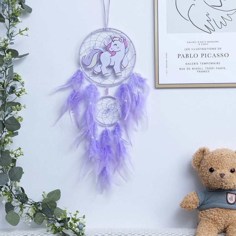 Nordic Green Dinosaur Head Dreamcatcher Pendant Kids Room Decor Photography Prop Home Ornament|Home Decor