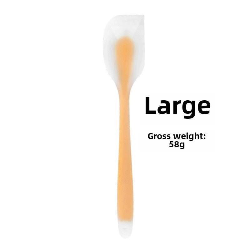 Silicone Oil Brush and Scraper for Baking One-piece Cake Cream Spatula Barbecue Brush Multipurpose Kitchen Tool|Kitchen Tools & Gadgets