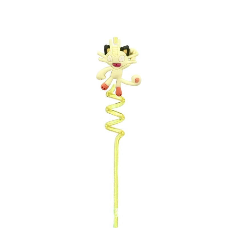 Pokémon Themed Creative Personality Party Decorative Straw|Party Supplies